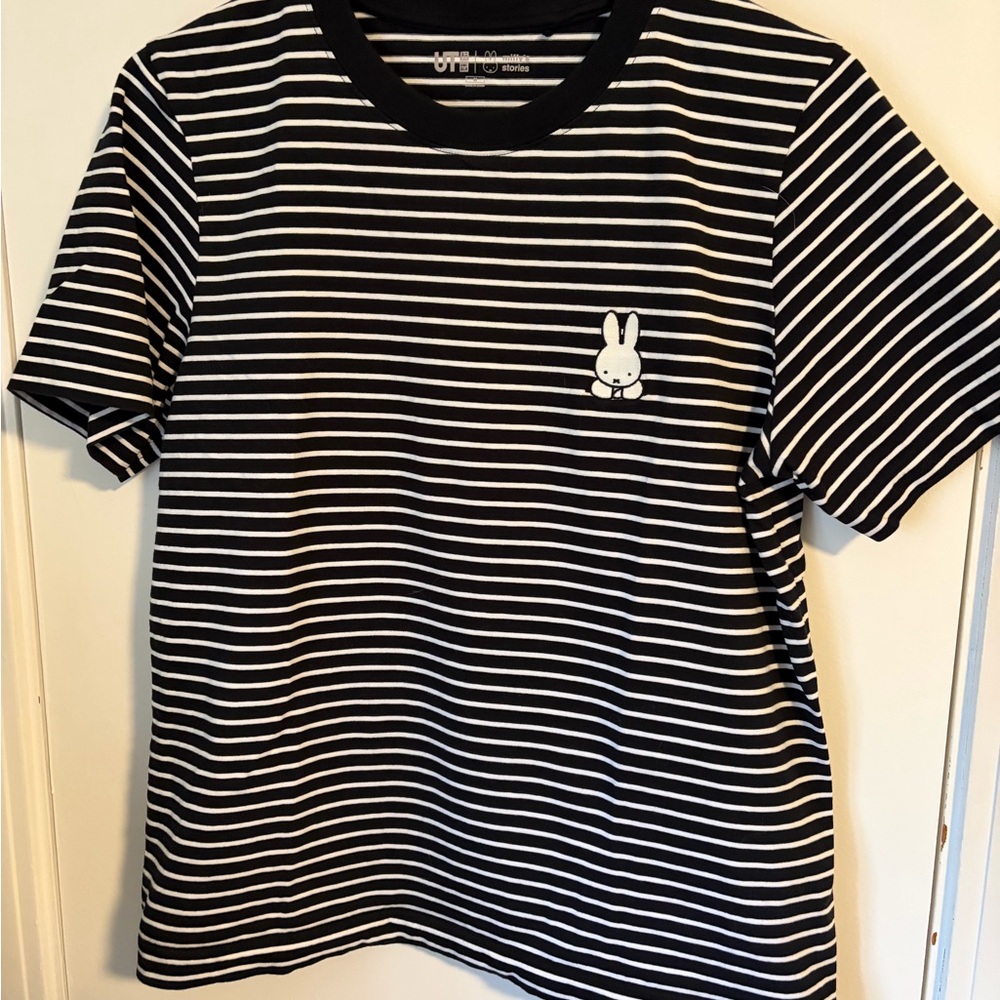 Uniqlo  Striped Miffy Tee